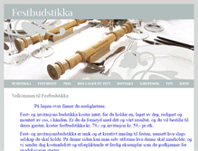 Tablet Screenshot of festbudstikka.no